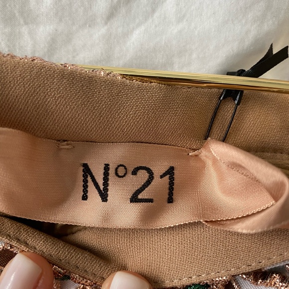 N 21 Pencil High waisted printed midi skirt - Picture 6 of 12